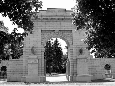 andover west parish cemetery gate photo